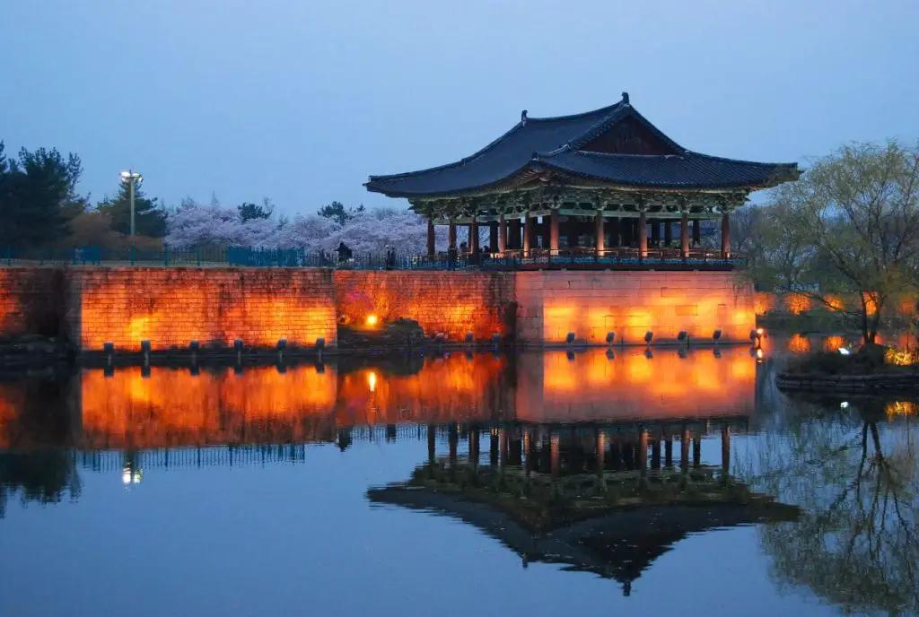 estanque anapji de gyeongju