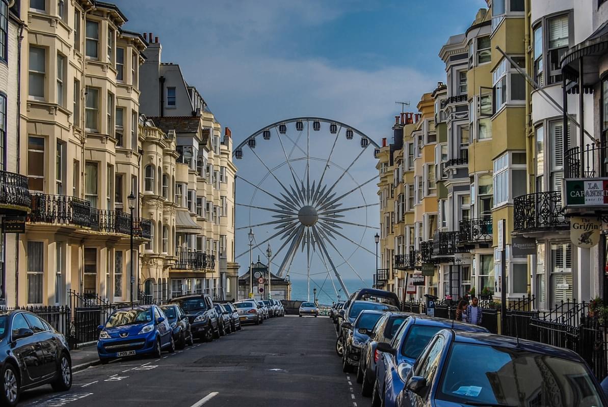 brighton strada viaggio luce casa