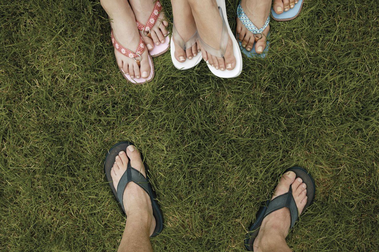 Let your feet breathe in Sydney.