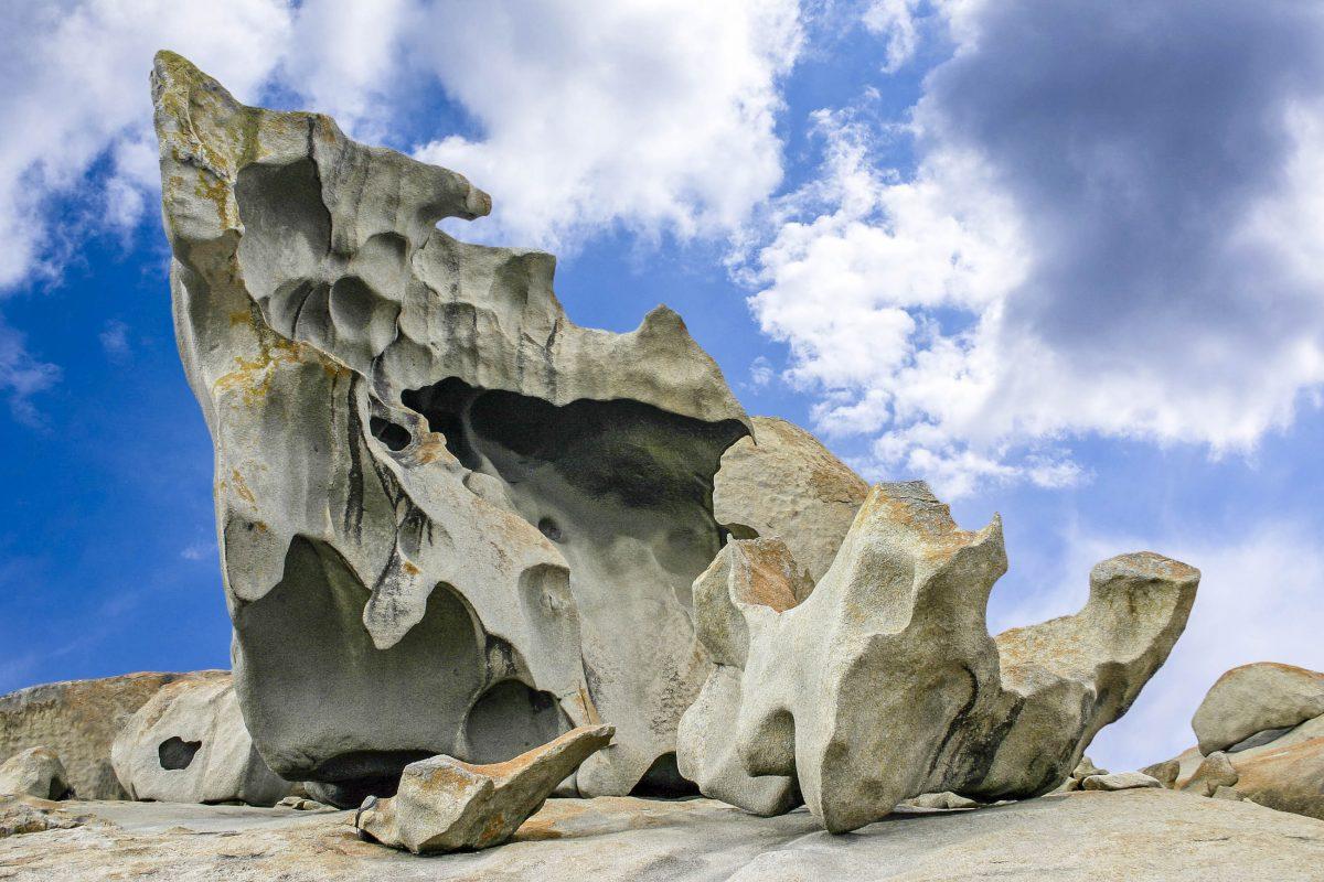 Artfully sculpted rocks by nature, the so-called 