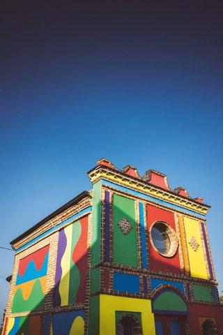 the Barolo Chapel by Sol LeWitt and David Tremlett
