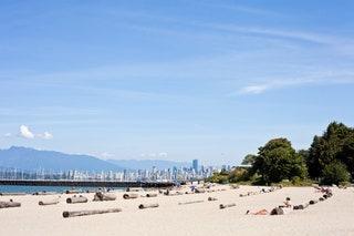 Jericho Beach in Vancouver Canada